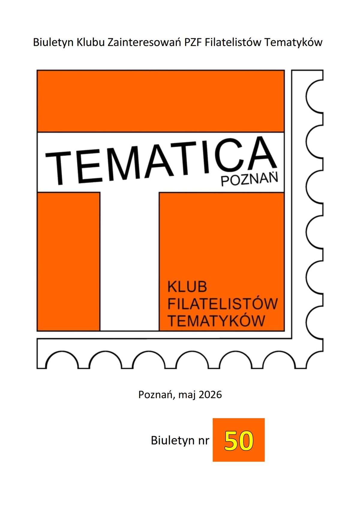Tematica 50 okładka